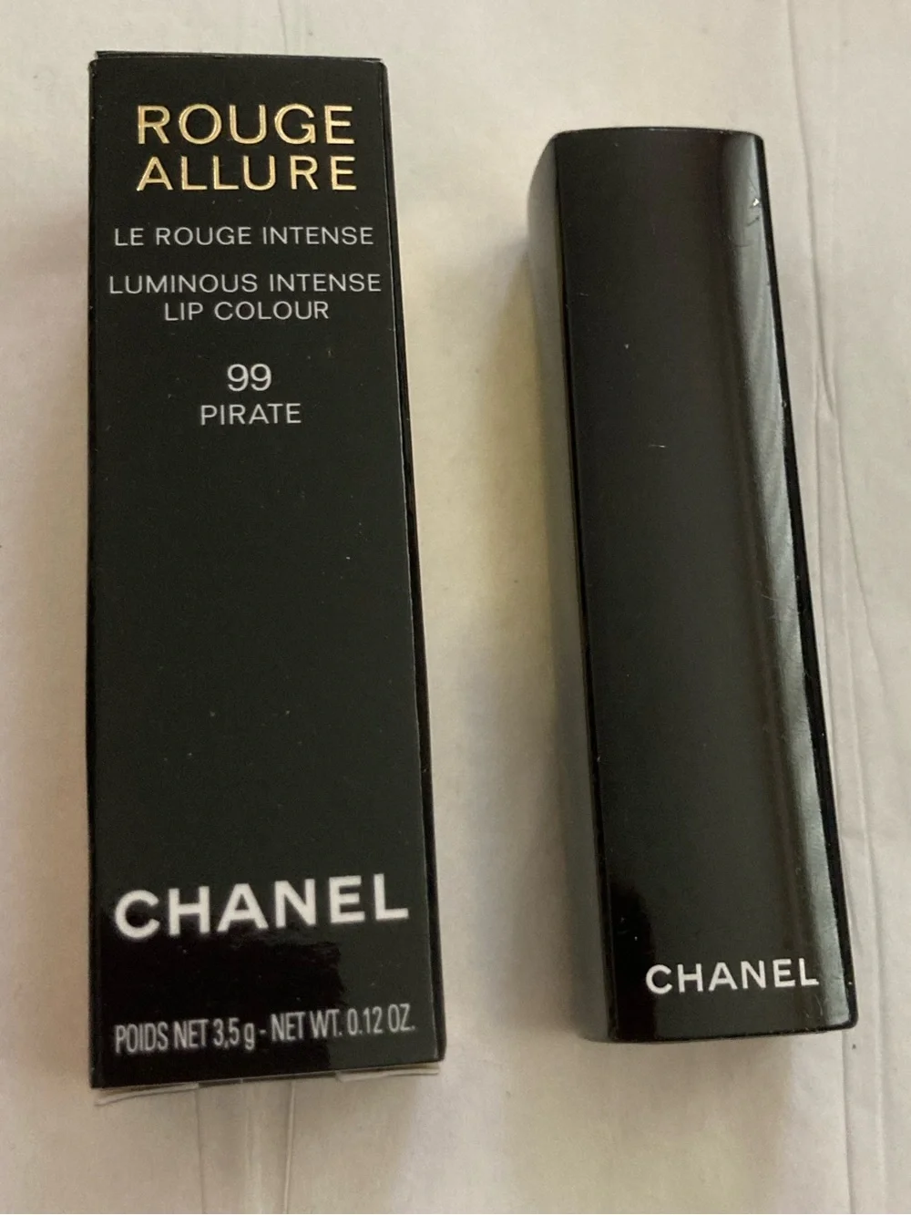 Chanel Rouge Allure USED Lipstick 99 Pirate